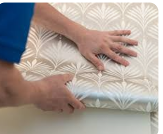 Wall paper pasting  