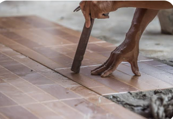 Tile work