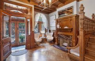 Interior work-All wood (Per sq ft)  